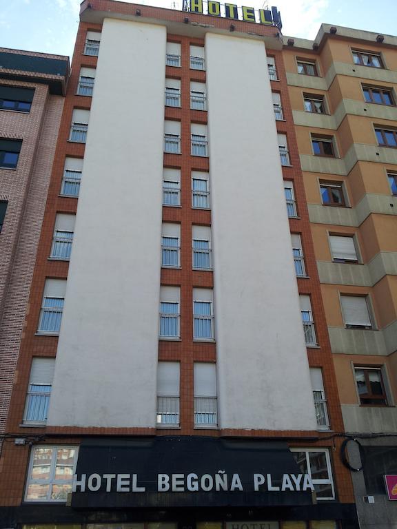 Begona Playa Hotell Gijón Exteriör bild